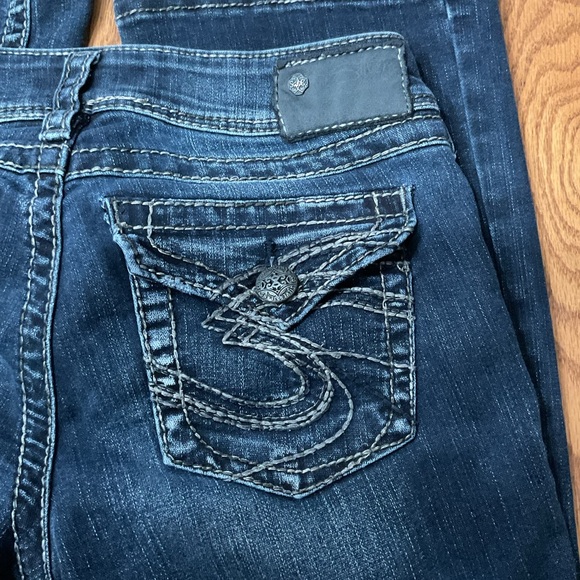 Silver jeans Women's Blue Jeans waist 27 length 30 - Picture 2 of 5